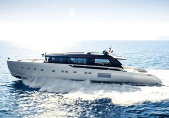 Bestia Yacht Charter in Santorini
